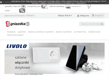 Tablet Screenshot of gniazdka.eu